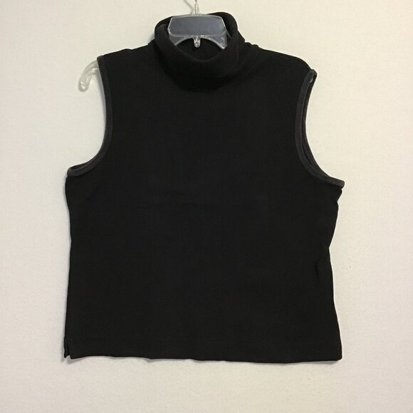 TOGO Black Sleeveless Turtleneck Size XL - Picture 7 of 11